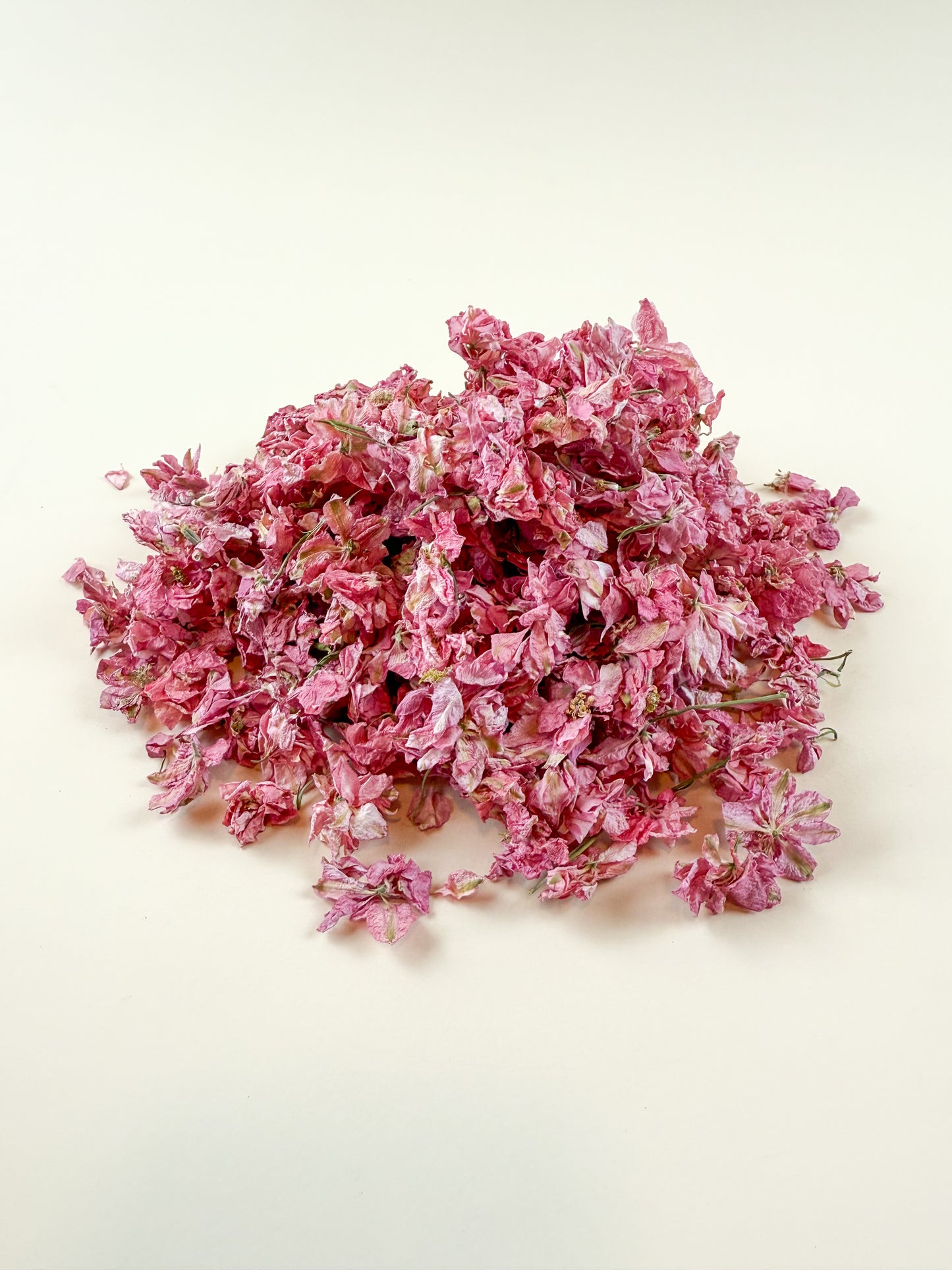 Larkspur - Pink Petals / Air-Dried, Loose Leaf (1/3 lb)