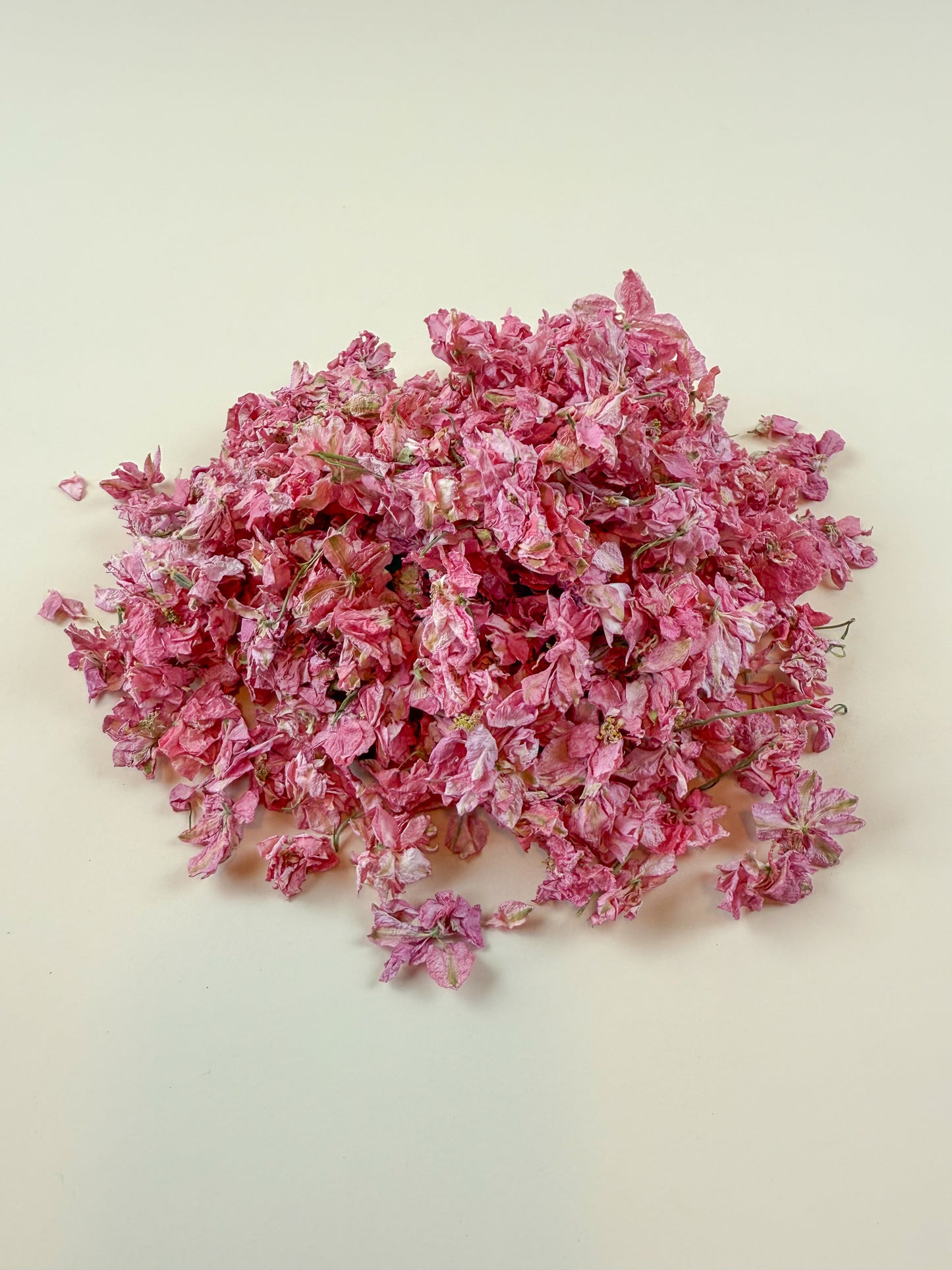 Larkspur - Pink Petals / Air-Dried, Loose Leaf (1/3 lb)