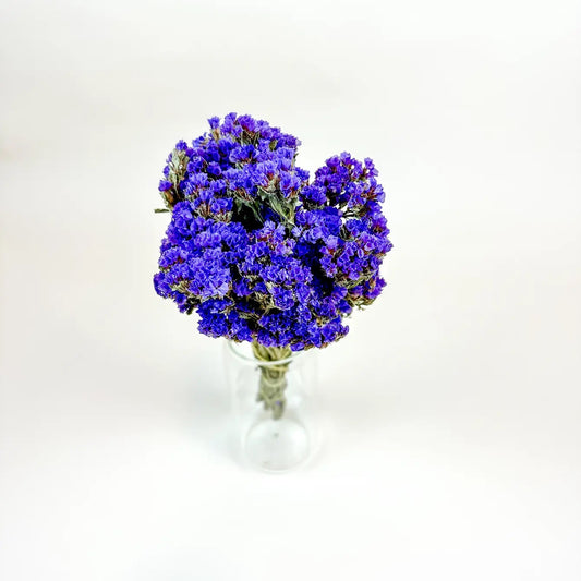 Dark Purple Sinuata Statice - Naturally Dried Flowers