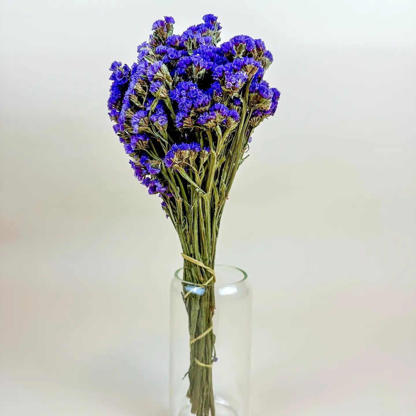 Dark Purple Sinuata Statice - Naturally Dried Flowers